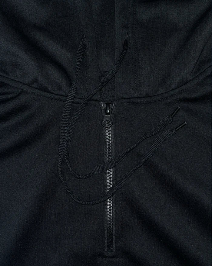Performance 1/4 Zip Fleece Hoodie w/ Front Pocket