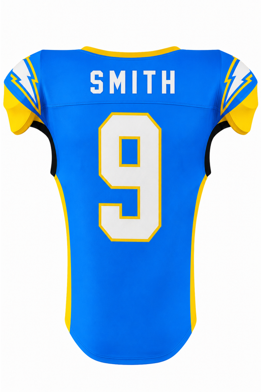 Custom Tapered Waist Cut Football Jersey