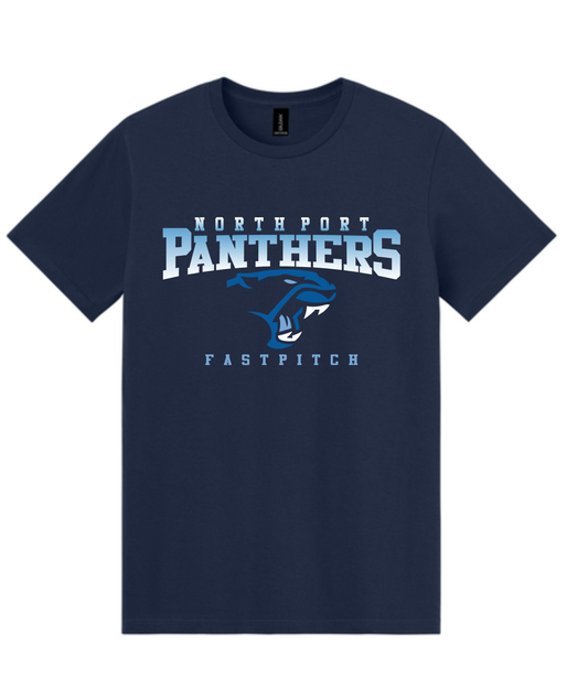 Panthers Light Cotton Tee Adult