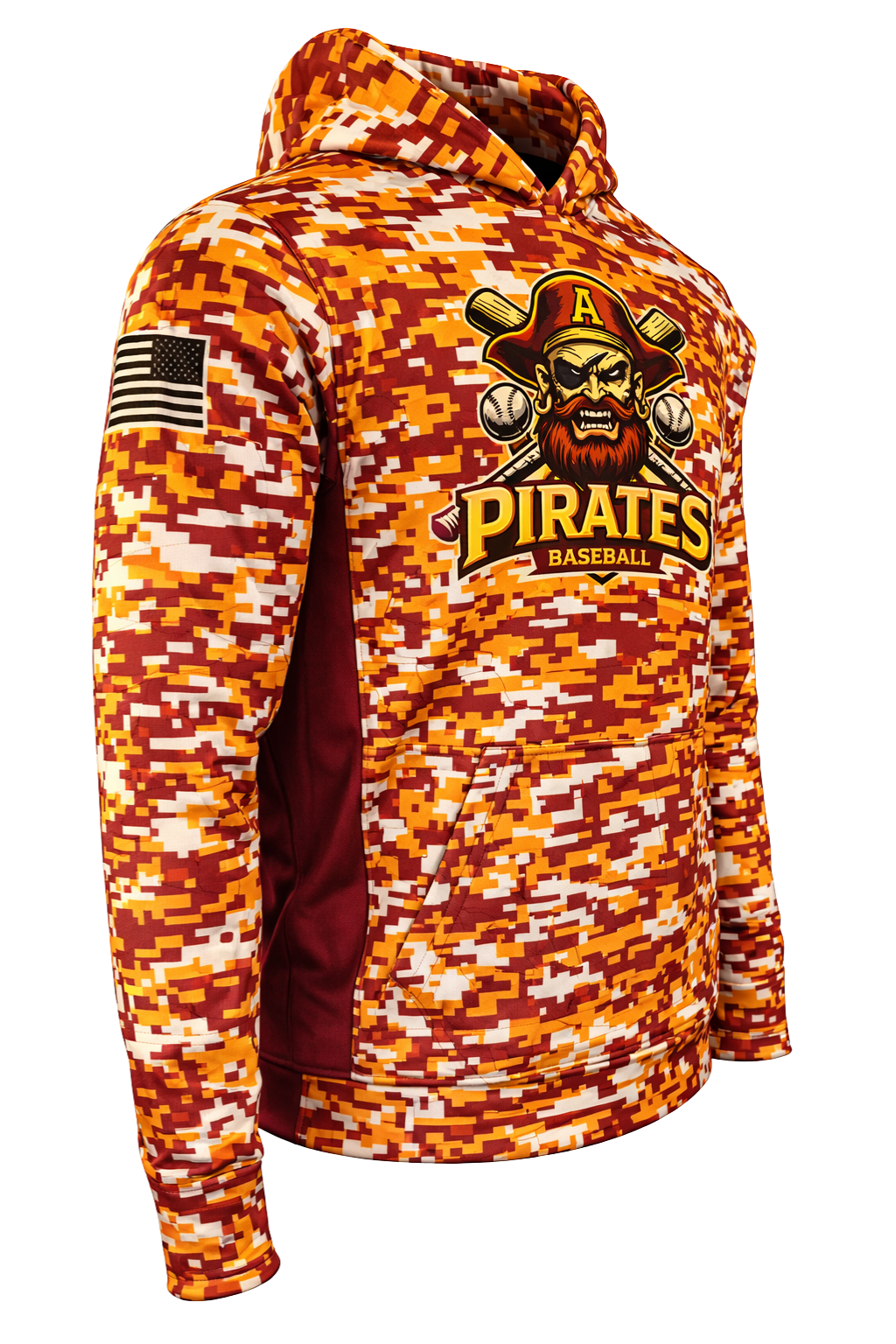 Performance Fleece Hoodie w/ Front Pocket