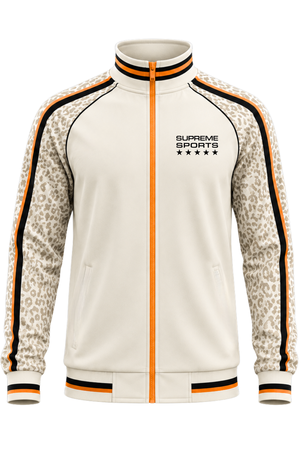Custom Warm up Jacket fleece lined