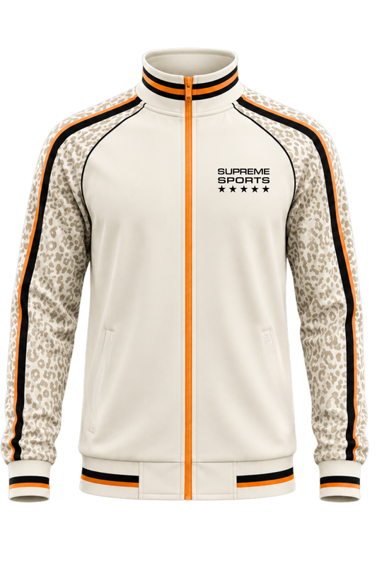 Custom Warm up Jacket fleece lined