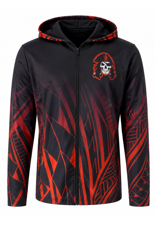 Custom Hooded Warm up Jacket