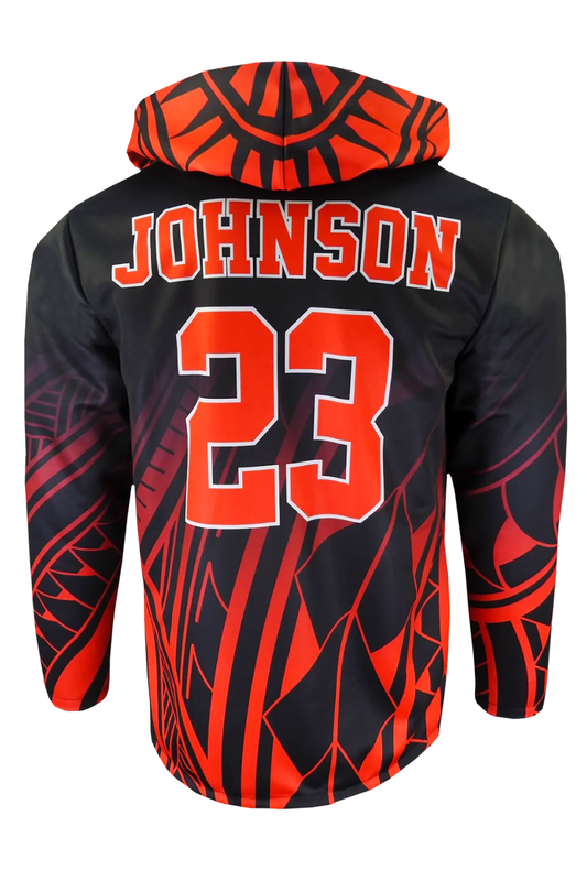 Custom Hooded Warm up Jacket