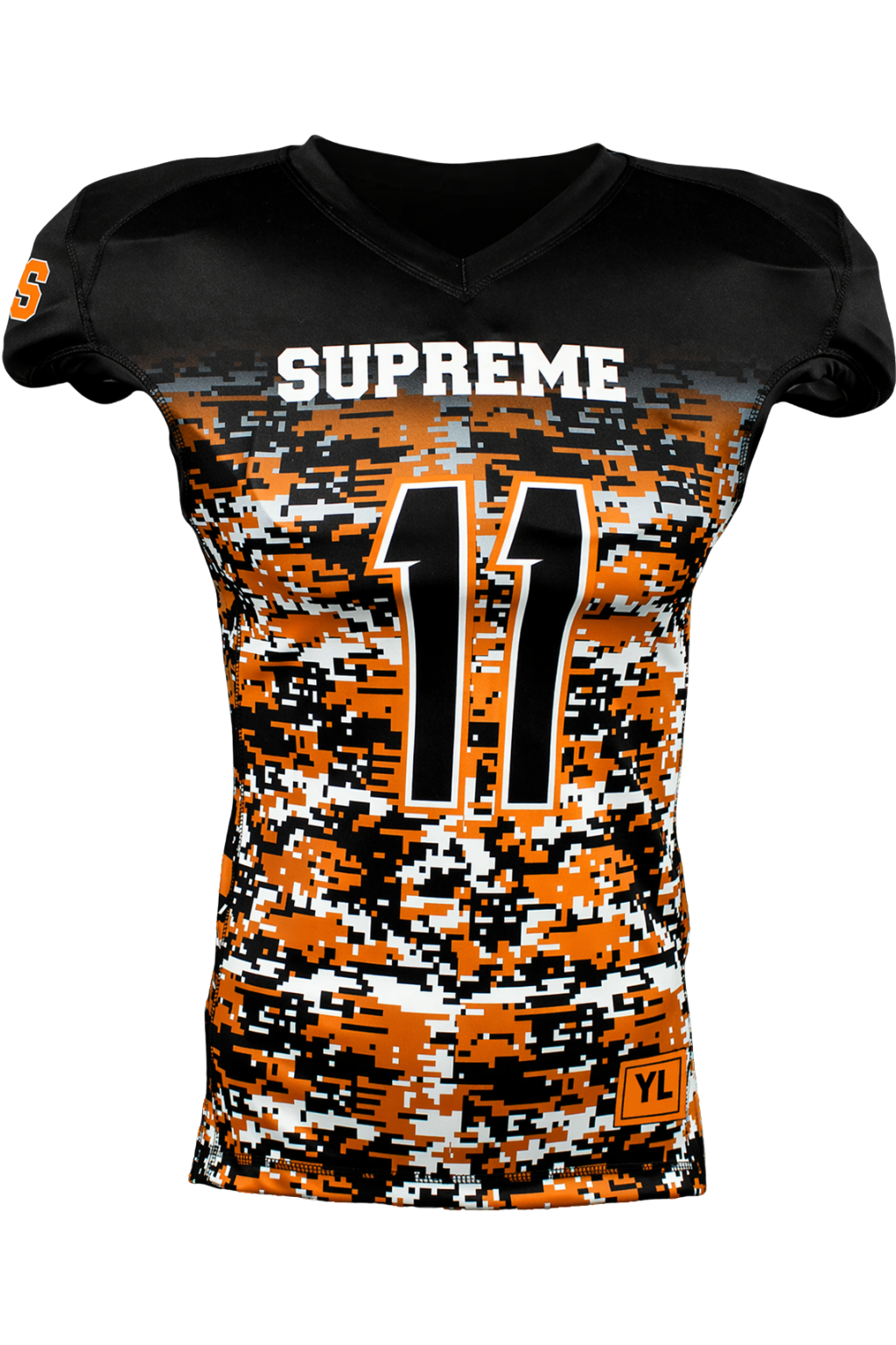 Tapered Nickle 1 Ply REVERSIBLE Football Jersey