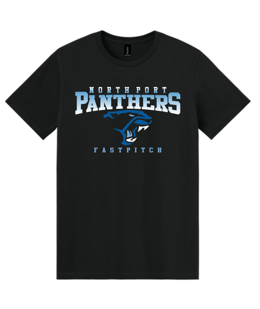 Panthers Light Cotton Tee Adult