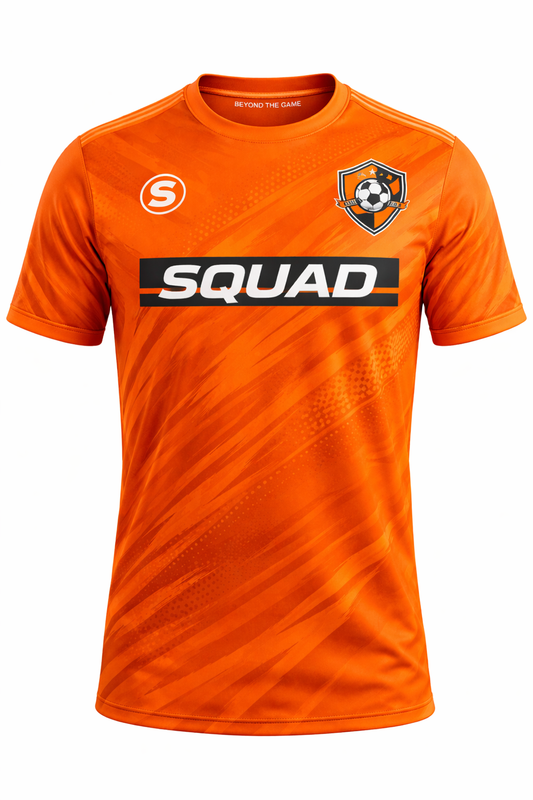 Custom Soccer T-Shirt Jersey - Crew Neck