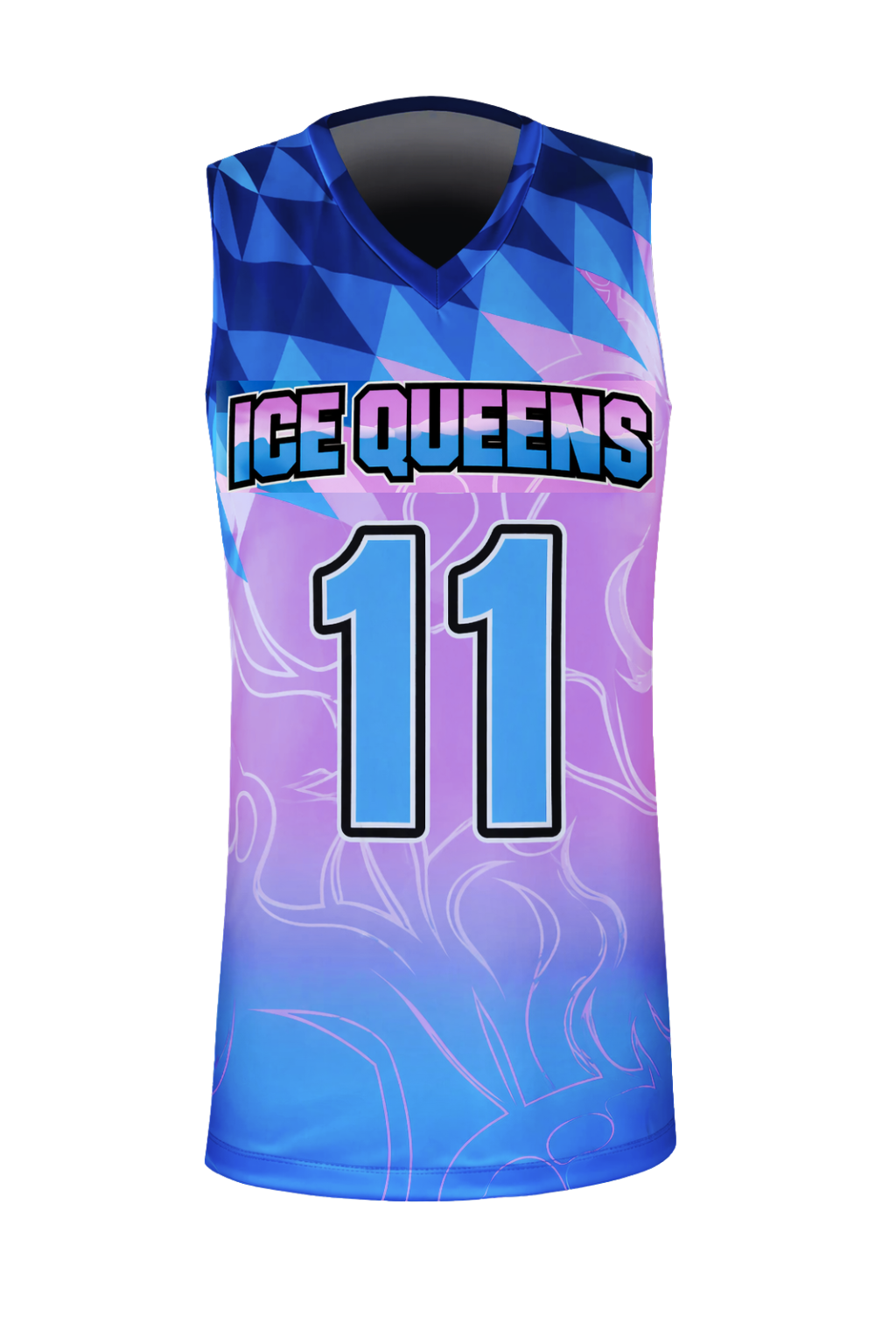 Custom Sleeveless Compression Top (V Neck)