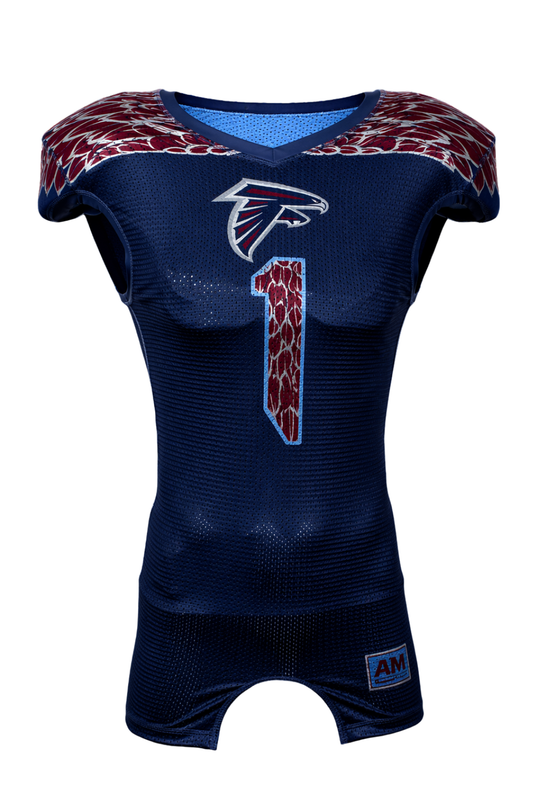 Custom Form Fit 1 Ply REVERSIBLE Football Jersey