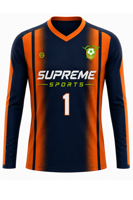 Custom Long Sleeve Tee V neck