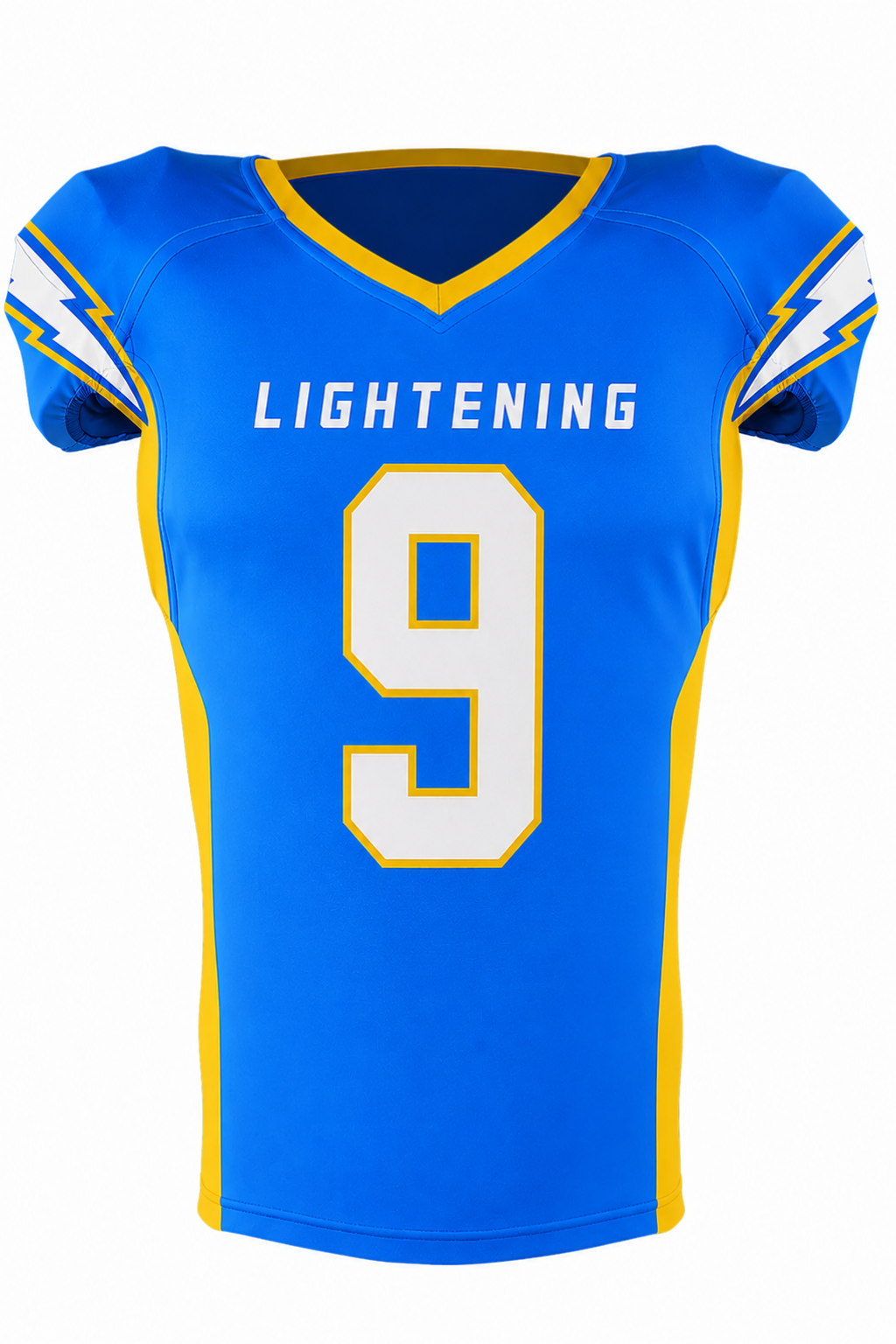 Custom Tapered Waist Cut Football Jersey