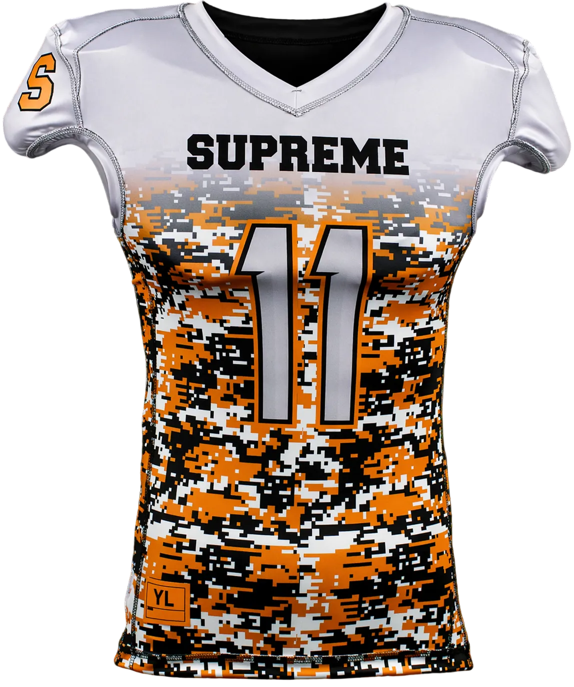 Tapered Nickle 1 Ply REVERSIBLE Football Jersey