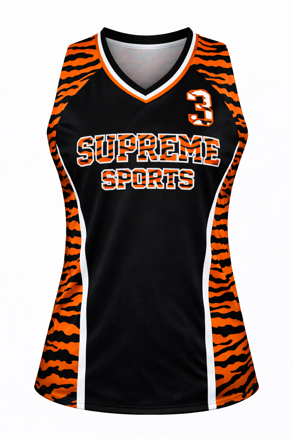 V Neck Racerback Jersey